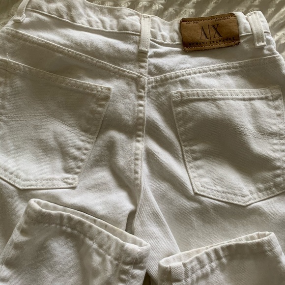 Armani Exchange A/X white jeans size 6 - Picture 9 of 9